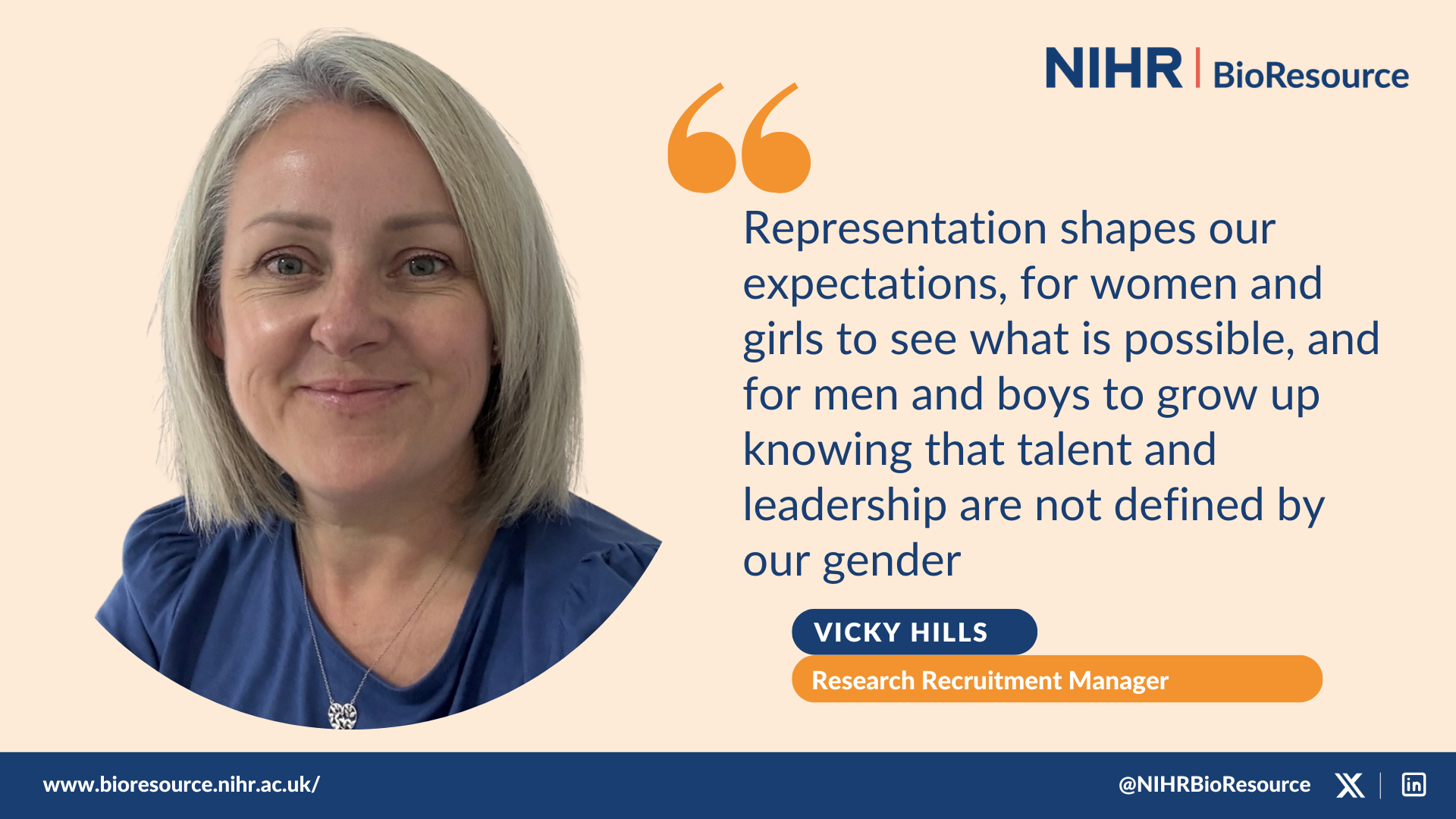 Vicky Hills - international women and girls in science day 2026 graphic